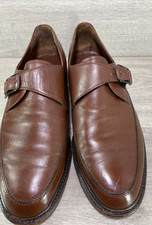 Mens brown leather for sale  EVESHAM