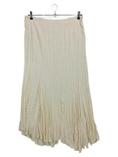 Basset faltenrock beige gebraucht kaufen  Deutschland