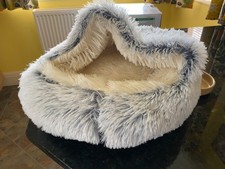 Cat bed fluffy for sale  BRIDLINGTON