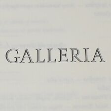 1986 ristorante galleria d'occasion  Expédié en Belgium