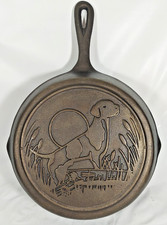 lodge wildlife cast iron skillet for sale  Seattle