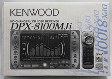 Usado, Analisador de espectro KENWOOD DPX-8100MJi 3xMD player 2DIN deck DSP EQ não usado comprar usado  Enviando para Brazil