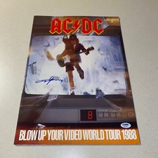 ANGUS YOUNG autografado AC/DC EXPLODIR SEU PROGRAMA DE VÍDEO PSA CERTIFICADO DE AUTENTICIDADE AB24250 comprar usado ANGUS YOUNG autografado AC/DC EXPLODIR SEU PROGRAMA DE VÍDEO PSA CERTIFICADO DE AUTENTICIDADE AB24250 comprar usado  Enviando para Brazil