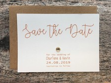 Personalised wedding save for sale  LONDON