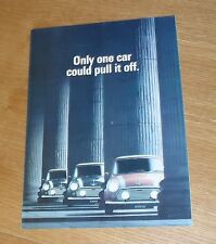 Mini cooper brochure for sale  FAREHAM