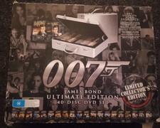 Pasta de metal James Bond 007 Ultimate Edition coleção DVD 5124/6000 comprar usado  Enviando para Brazil