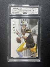 Josh Allen 2018 Leaf Premier Rookie CCG 10 RC segunda mano  Embacar hacia Mexico
