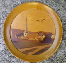 Ancienne assiette murale d'occasion  Wimille