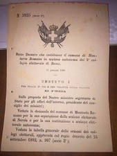 Regio decreto cost usato  Ferrara
