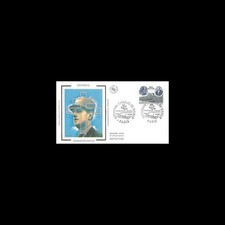 Fdc soie mémorial d'occasion  Crécy-la-Chapelle