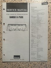 Sansui 7500 stereo for sale  Gainesville