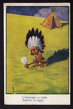 Indien carte fantaisie d'occasion  Nancy-