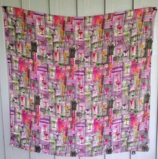 Vtg silk scarf for sale  Oconomowoc