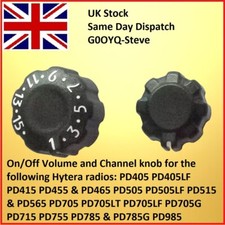 Canal + botão de volume de energia Hytera PD405 415 PD505 565 PD705 PD780 PD785G PD985 comprar usado  Enviando para Brazil
