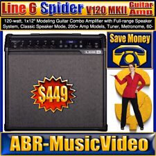 Amplificador combo Line 6 Spider V 120 MkII 1x12" 120 watts modelagem comprar usado  Enviando para Brazil