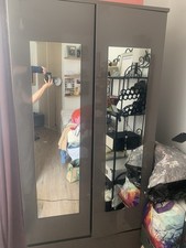 Armoire miroirs penderie d'occasion  Clichy