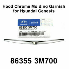 Guarnição de moldura cromada capô fabricante de equipamento original 863553M700 para Hyundai Genesis Sedan 12-14, usado comprar usado  Enviando para Brazil