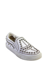 Tênis Philipp Plein Feminino Couro cravejado Branco Tamanho 8.5 comprar usado  Enviando para Brazil