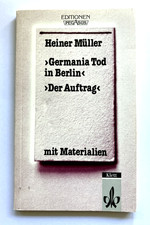 Heiner müller germania gebraucht kaufen  Berlin