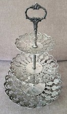 Vintage tier silver for sale  Germantown