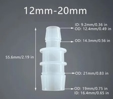 12mm 20mm schlauchadapter gebraucht kaufen  Reutlingen