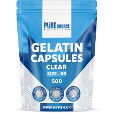 Empty capsules clear for sale  HARROW
