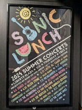 Signed sonic lunch for sale  Fleetwood