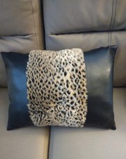 Leather fur leopard for sale  Ashburn