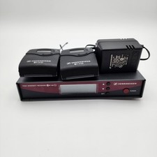 Sistema sem fio Sennheiser EW100 G2 lote 1 receptor EM100 2 transmissores Bodypack comprar usado Sistema sem fio Sennheiser EW100 G2 lote 1 receptor EM100 2 transmissores Bodypack comprar usado  Enviando para Brazil