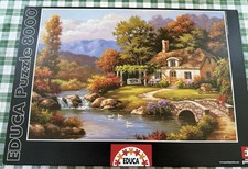 Puzzle 8000 pezzi usato  Spino d'Adda