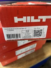 Hilti selbstbohrschraube 100x gebraucht kaufen  Oberthal