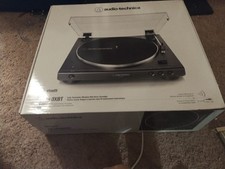 Usado, Toca-discos estéreo Audio-Technica AT-LP60XBT-USB-BK acionamento por correia comprar usado  Enviando para Brazil