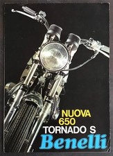 Usado, Folheto de vendas BENELLI NUOVA 650 TORNADO S MOTOCICLETA c1970s TEXTO ITALIANO comprar usado  Enviando para Brazil
