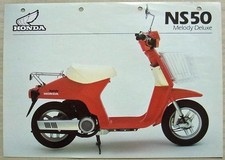Honda ns50 melody for sale  LEICESTER