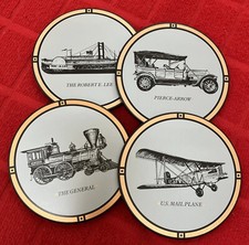 JUEGO DE POSAVASOS VINTAGE-4 / TEMA "VIAJE"! segunda mano  Embacar hacia Mexico