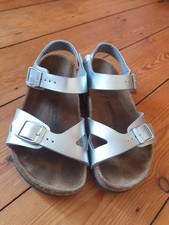 Birkenstock childs silver for sale  NORTHAMPTON