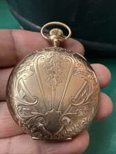 Gold plated waltham for sale  LONDON