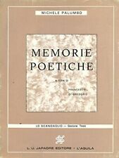 Memorie poetiche michele usato  Pescara