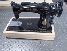 Usado, NOVA BASE DE MADEIRA DE PINHO para máquinas de costura SINGER tamanho completo 66 201 15-91 feitas à mão comprar usado  Enviando para Brazil