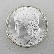 Coleccionismo monedas 1895-P $1 American Silver Morgan segunda mano  Embacar hacia Mexico