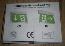 Rettungszeichen leuchte notaus gebraucht kaufen  Deutschland