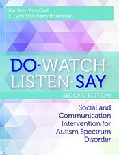 DO-WATCH-LISTEN-SAY: SOCIAL AND COMMUNICATION INTERVENTION By Quill Ed.d. VG comprar usado  Enviando para Brazil
