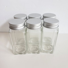Glass spice jars for sale  Kent