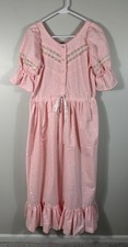 Usado, Vestido Prairie Feminino P/M Rosa Maxi Camponês Cottagecore Vintage? comprar usado  Enviando para Brazil