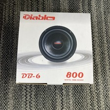 Usado, Subwoofer Diablo DB-6 800W potência de pico 6.5 comprar usado Usado, Subwoofer Diablo DB-6 800W potência de pico 6.5 comprar usado  Enviando para Brazil