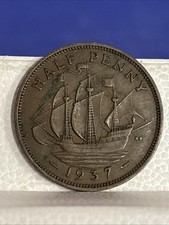 Half penny 1937 usato  Bari