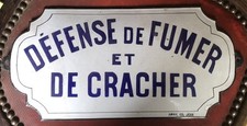 Défense fumer cracher d'occasion  Templeuve