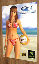 Pôster promocional Dead or Alive Xtreme vôlei de praia muito raro 84x59,5cm Xbox, usado comprar usado  Enviando para Brazil