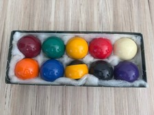 Buntes vintage billardkugel gebraucht kaufen  Remagen