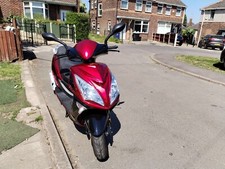 125cc motorbike sinnis for sale  MANSFIELD